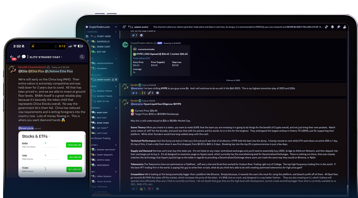 Preview Xtrades chats